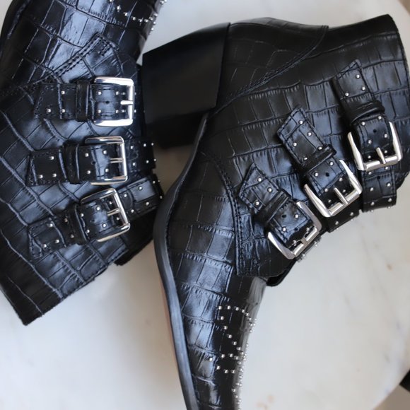 ALDO Boots Ankle Leather Size 8.5 - Picture 5 of 7